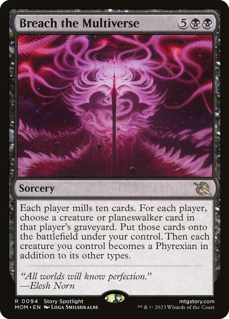 MAGIC: THE GATHERING  - Breach the Multiverse (MOM-094) - March of the Machine