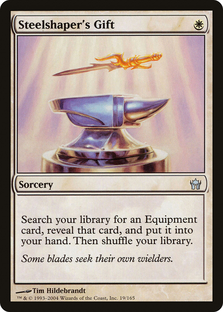 MAGIC: THE GATHERING  - Steelshaper's Gift (5DN-019) - Fifth Dawn