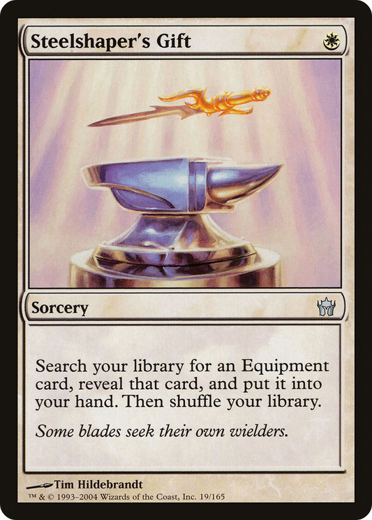 MAGIC: THE GATHERING  - Steelshaper's Gift (5DN-019) - Fifth Dawn