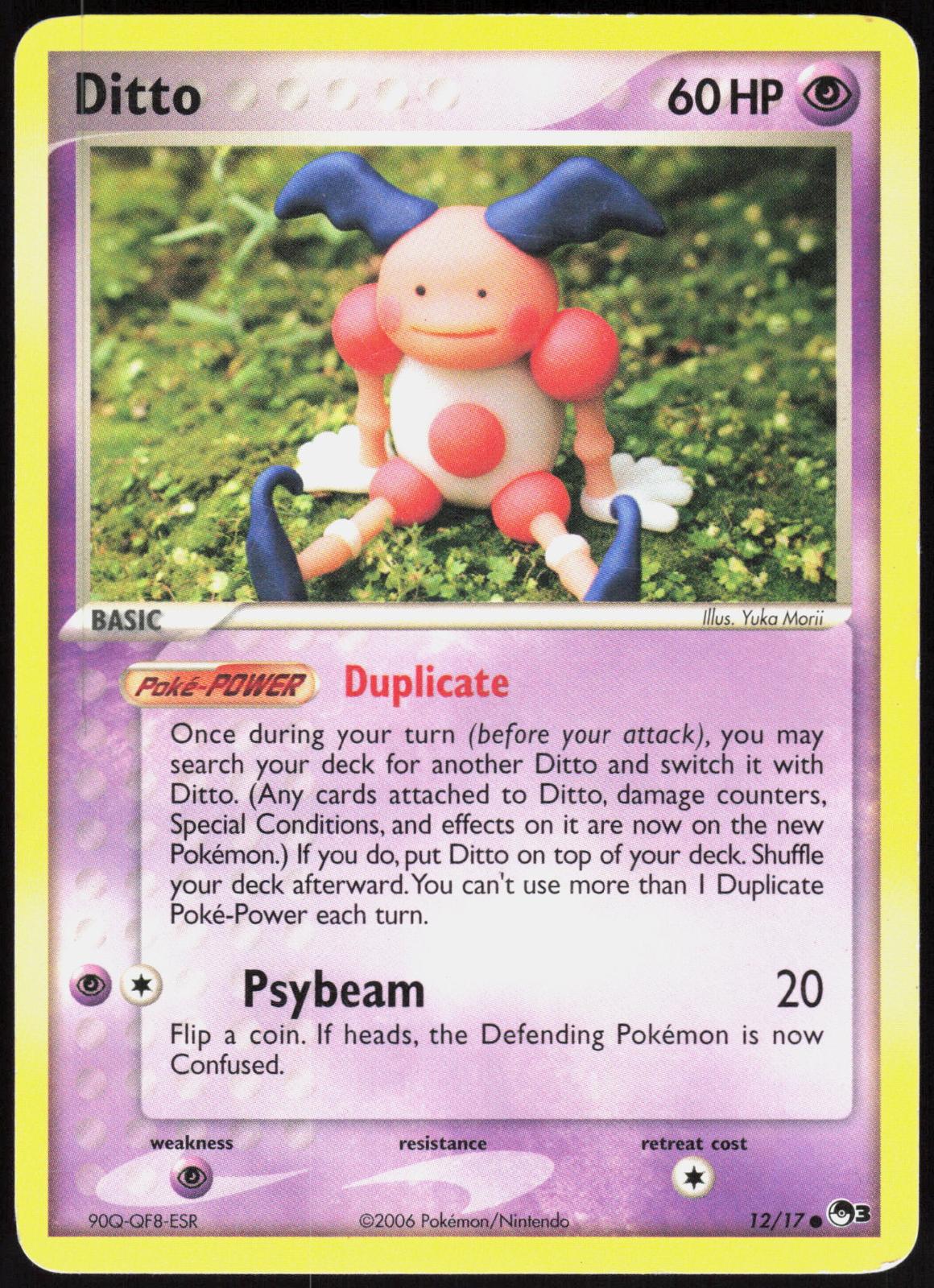 DITTO 12/17 POP SERIES 3 POKEMON COMMON MP
