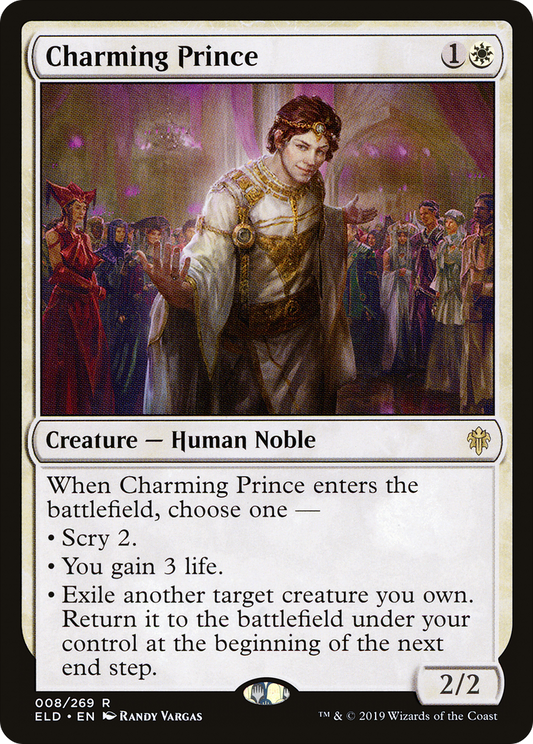 MAGIC: THE GATHERING  - Charming Prince (ELD-008) - Throne of Eldraine