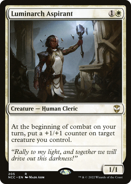 MAGIC: THE GATHERING  - Luminarch Aspirant (NCC-205) - New Capenna Commander