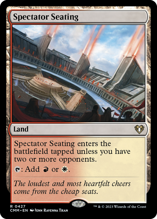 MAGIC: THE GATHERING  - Spectator Seating (CMM-427) - Commander Masters Foil