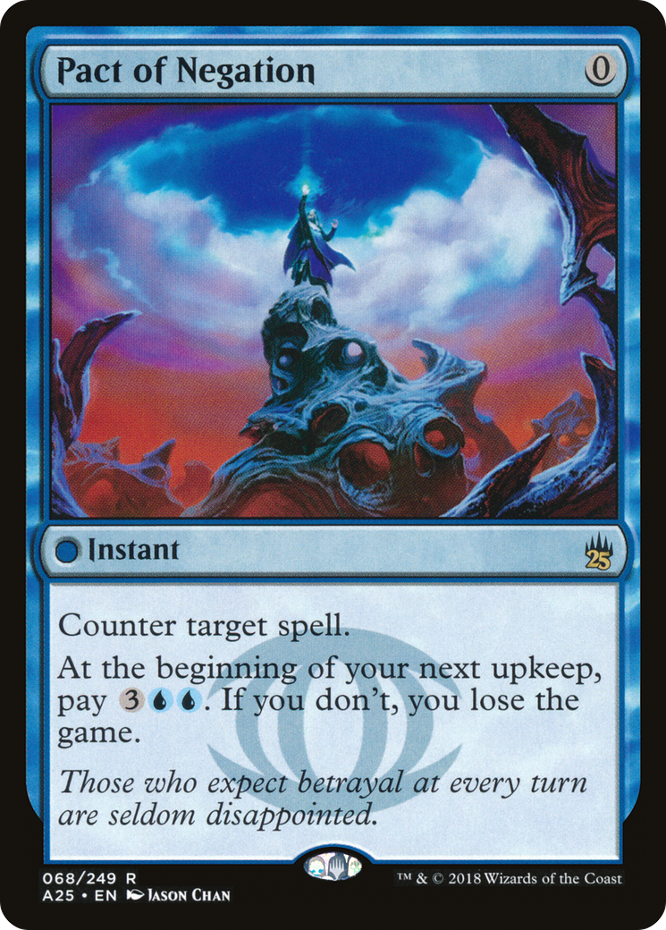 MAGIC: THE GATHERING  - Pact of Negation (A25-068) - Masters 25