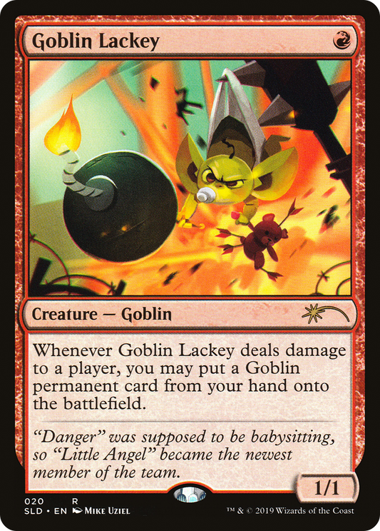 MAGIC: THE GATHERING  - Goblin Lackey (020) (SLD-020) - Secret Lair Drop