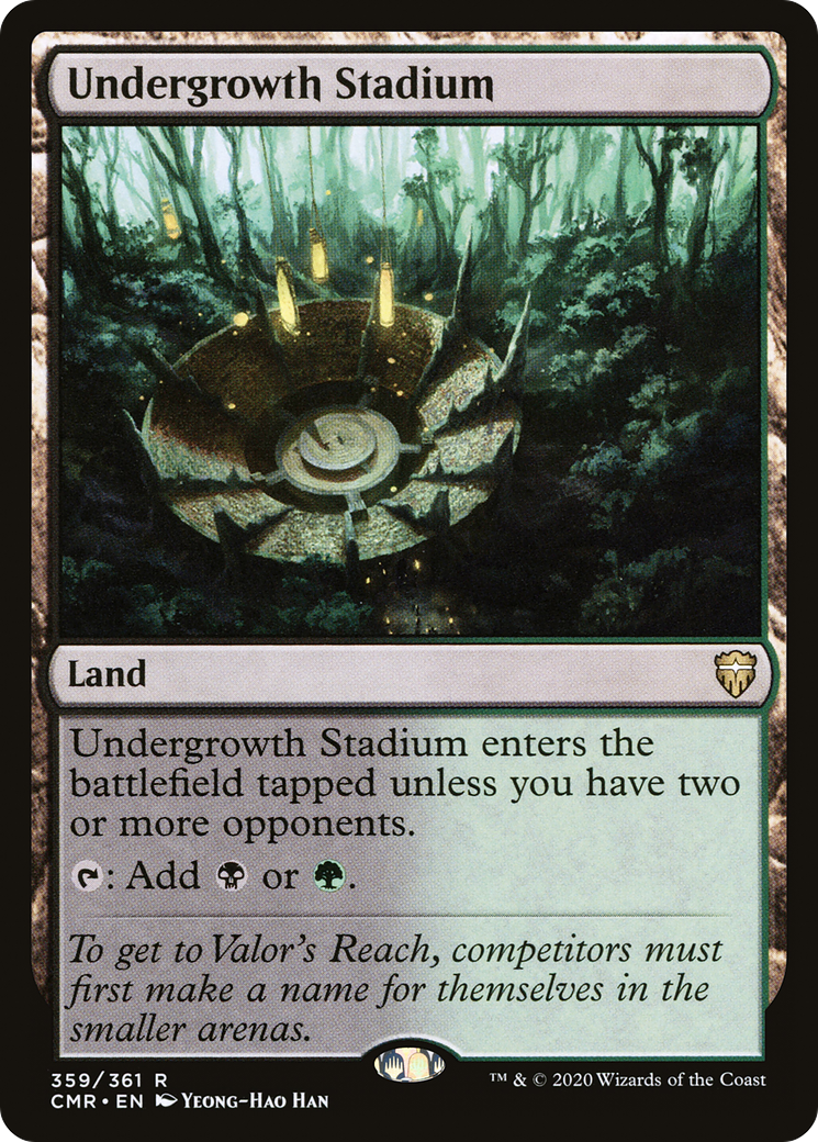 MAGIC: THE GATHERING  - Undergrowth Stadium (CMR-359) - Commander Legends