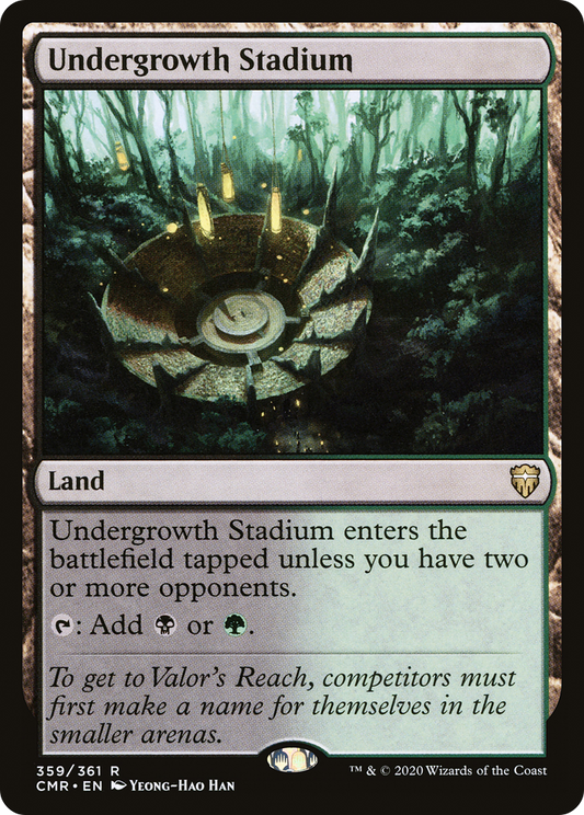 MAGIC: THE GATHERING  - Undergrowth Stadium (CMR-359) - Commander Legends