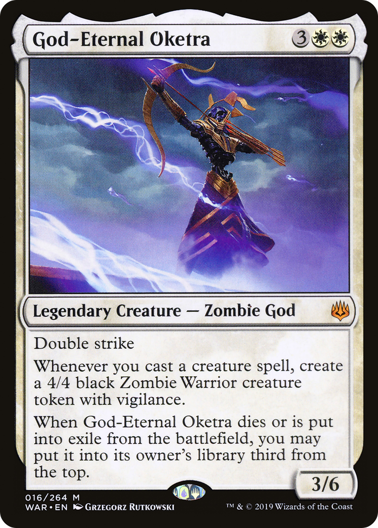 MAGIC: THE GATHERING  - God-Eternal Oketra (WAR-016) - War of the Spark