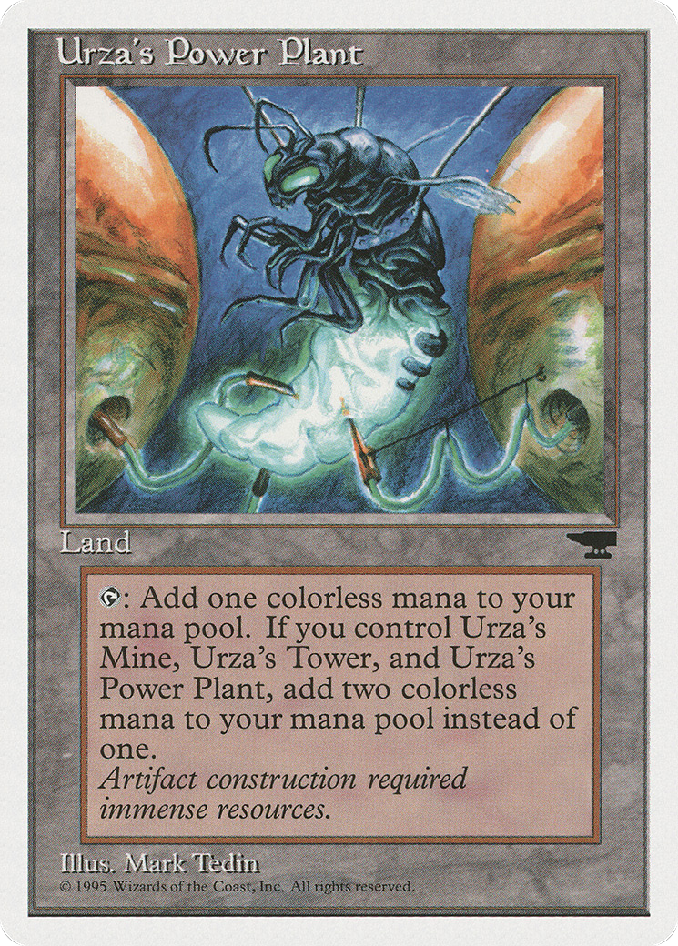 MAGIC: THE GATHERING  - Urza's Power Plant (Bug) (CHR-) - Chronicles