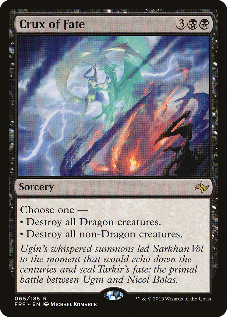 MAGIC: THE GATHERING  - Crux of Fate (FRF-065) - Fate Reforged