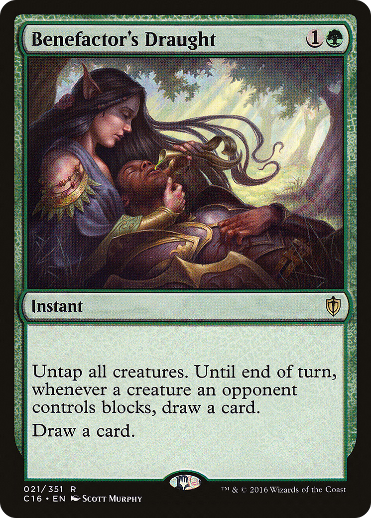 MAGIC: THE GATHERING  - Benefactor's Draught (C16-021) - Commander 2016