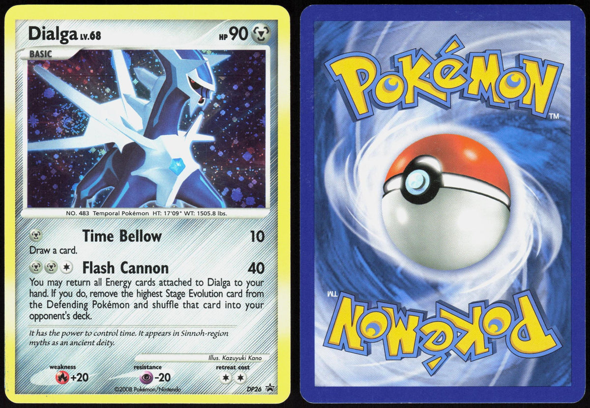 DIALGA DP26 DIAMOND AND PEARL PROMOS POKEMON PROMO HOLO LP