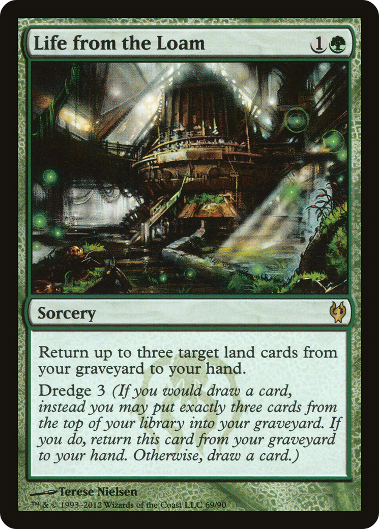 MAGIC: THE GATHERING  - Life from the Loam (DDJ-069) - Duel Decks: Izzet vs. Golgari
