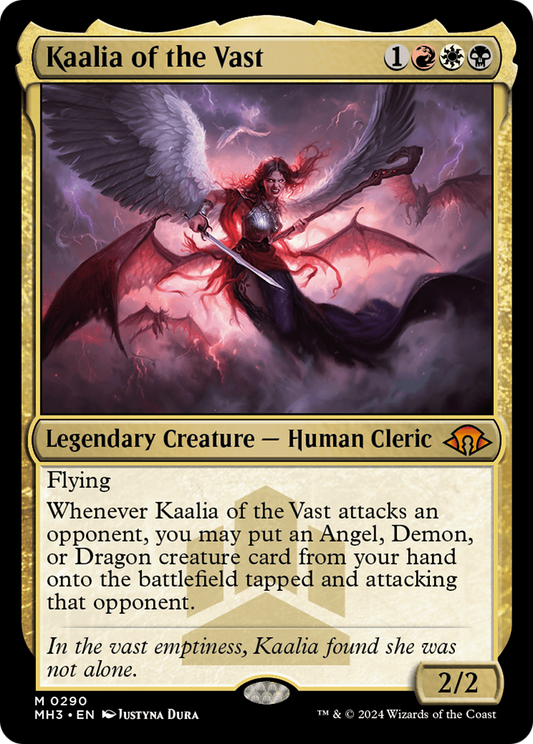 MAGIC: THE GATHERING  - Kaalia of the Vast (MH3-290) - Modern Horizons 3