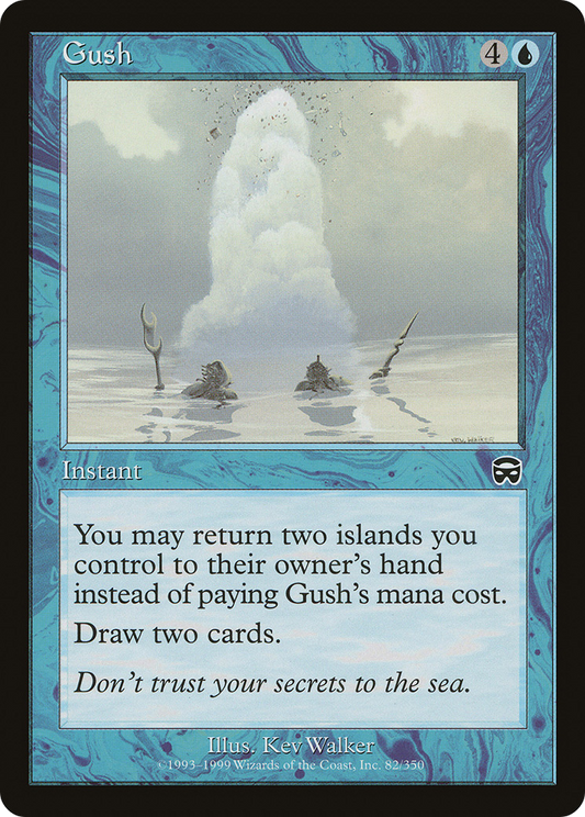 MAGIC: THE GATHERING  - Gush (MMQ-082) - Mercadian Masques