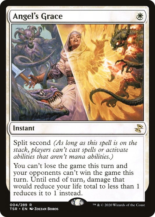 MAGIC: THE GATHERING  - Angel's Grace (TSR-004) - Time Spiral Remastered