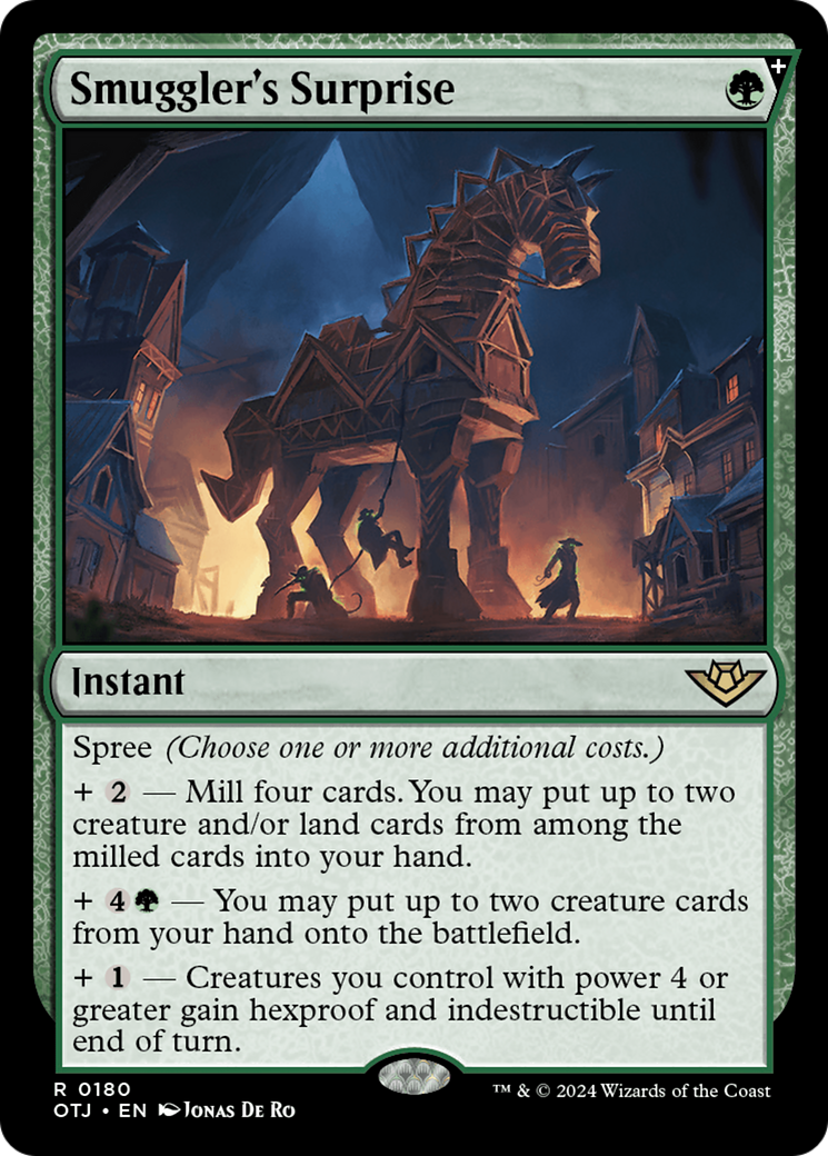 MAGIC: THE GATHERING  - Smuggler's Surprise (OTJ-180) - Outlaws of Thunder Junction: (spree)