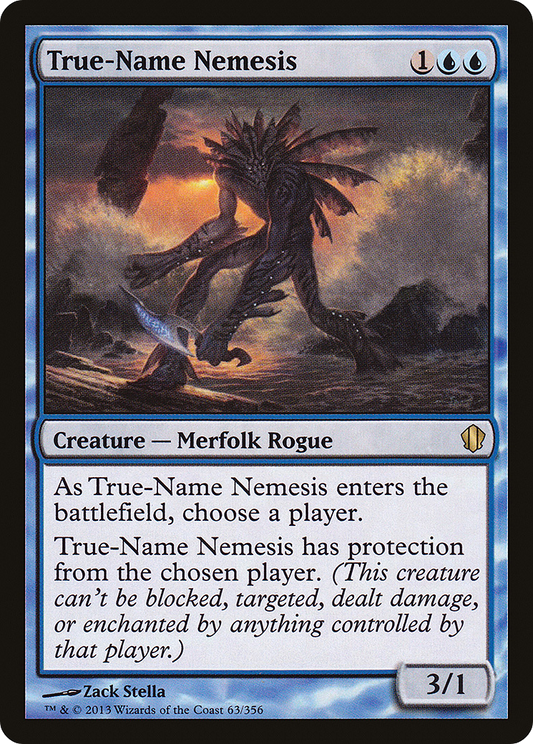MAGIC: THE GATHERING  - True-Name Nemesis (C13-063) - Commander 2013
