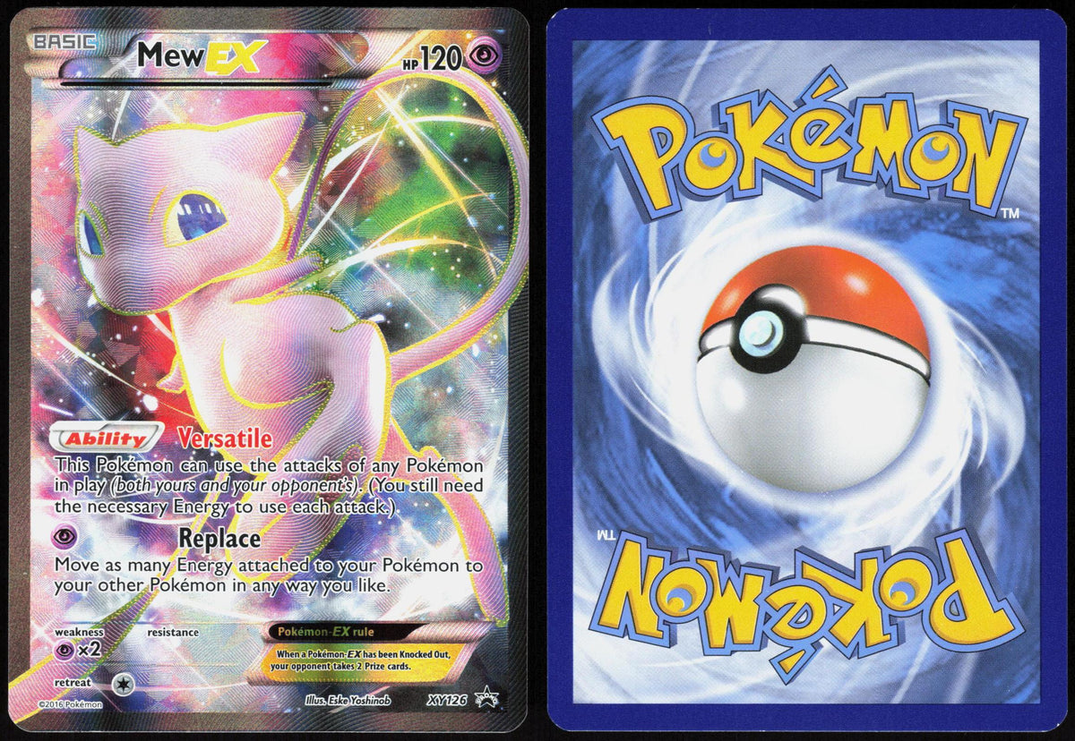 MEW EX XY126 XY PROMO POKEMON PROMO HOLO LP