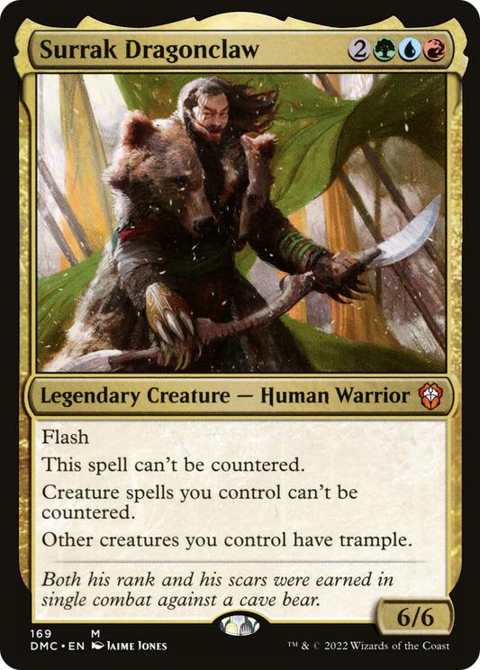 MAGIC: THE GATHERING  - Surrak Dragonclaw (DMC-169) - Dominaria United Commander
