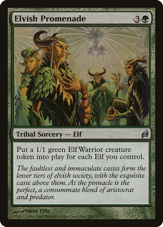 MAGIC: THE GATHERING  - Elvish Promenade (LRW-208) - Lorwyn
