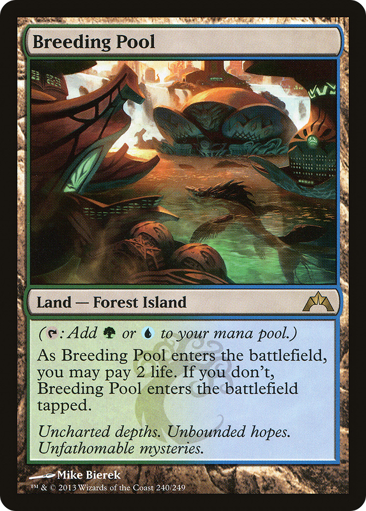 MAGIC: THE GATHERING  - Breeding Pool (GTC-240) - Gatecrash Foil