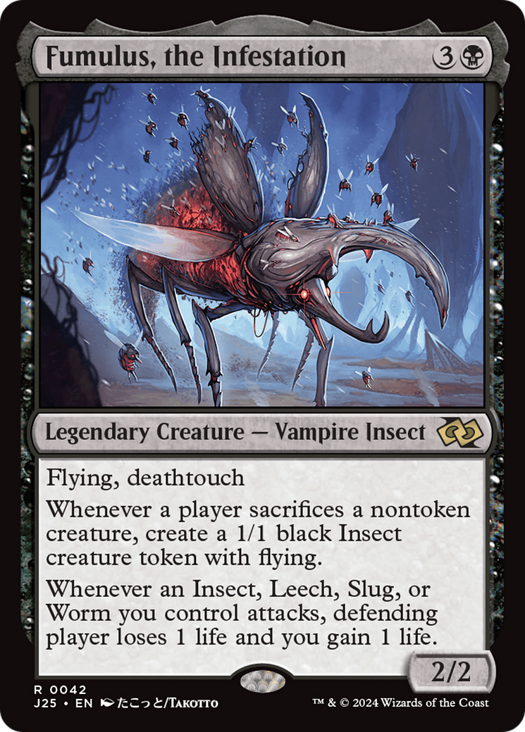 MAGIC: THE GATHERING  - Fumulus, the Infestation (Anime) (J25-042) - Foundations Jumpstart