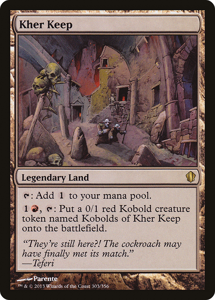 MAGIC: THE GATHERING  - Kher Keep (C13-303) - Commander 2013