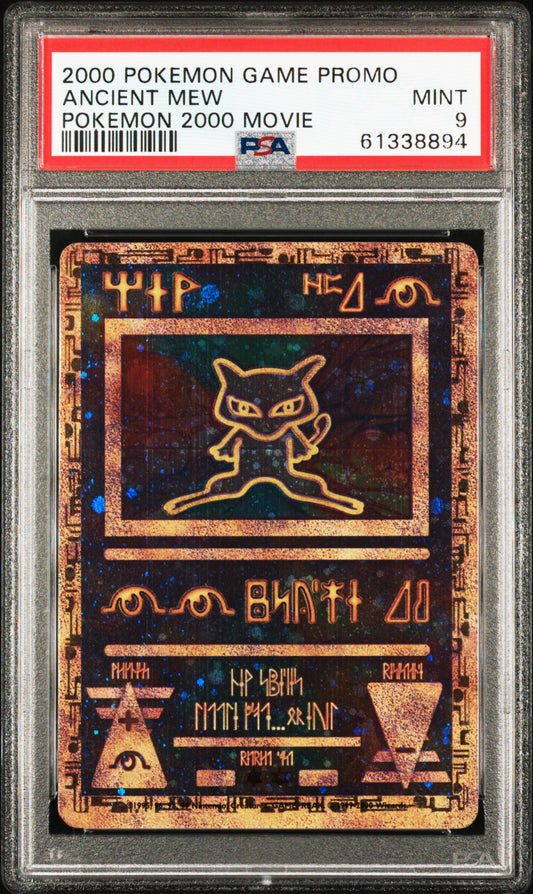 ANCIENT MEW PSA 9 POKEMON 2000 MOVIE GAME MOVIE POKEMON