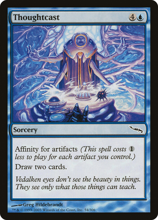 MAGIC: THE GATHERING  - Thoughtcast (MRD-054) - Mirrodin