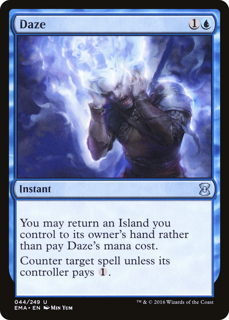 MAGIC: THE GATHERING  - Daze (EMA-044) - Eternal Masters Foil
