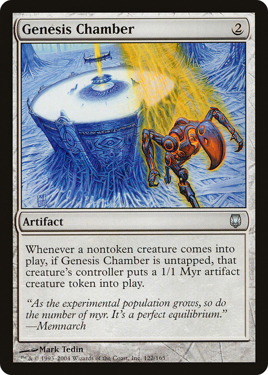 MAGIC: THE GATHERING  - Genesis Chamber (DST-122) - Darksteel