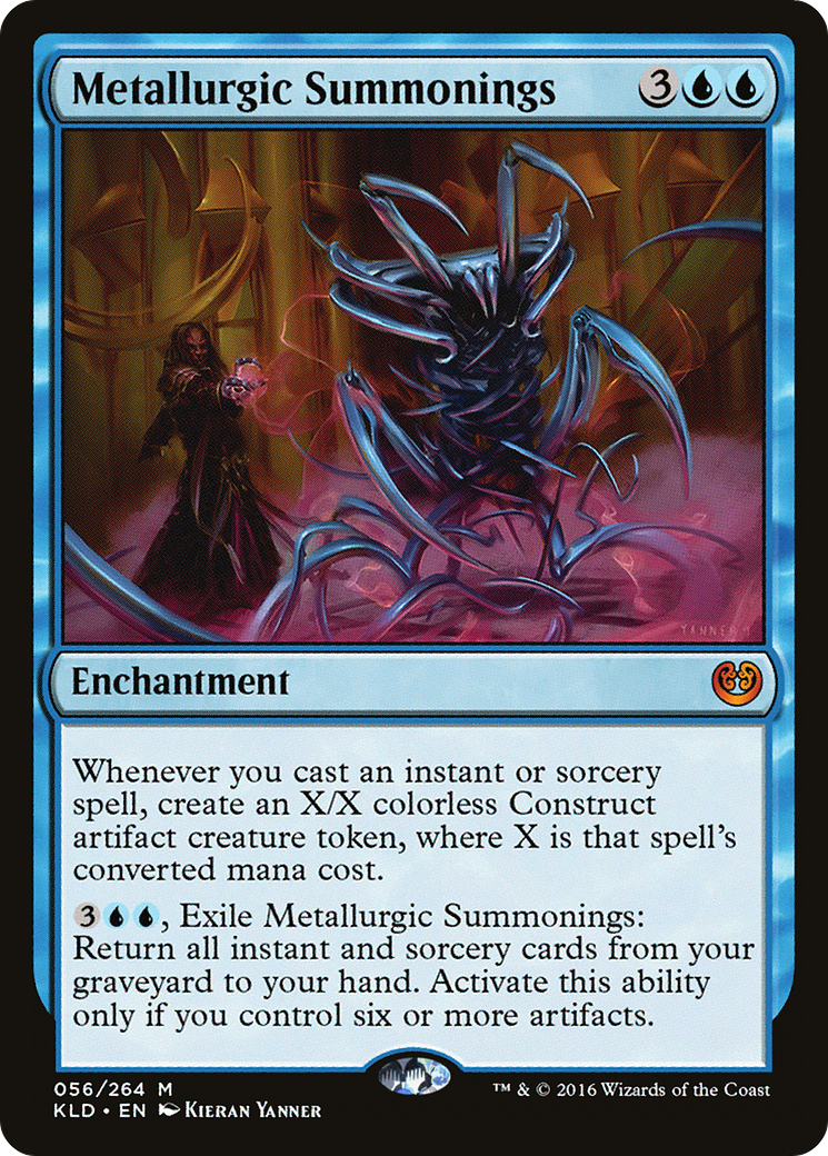 MAGIC: THE GATHERING  - Metallurgic Summonings (KLD-056) - Kaladesh Foil