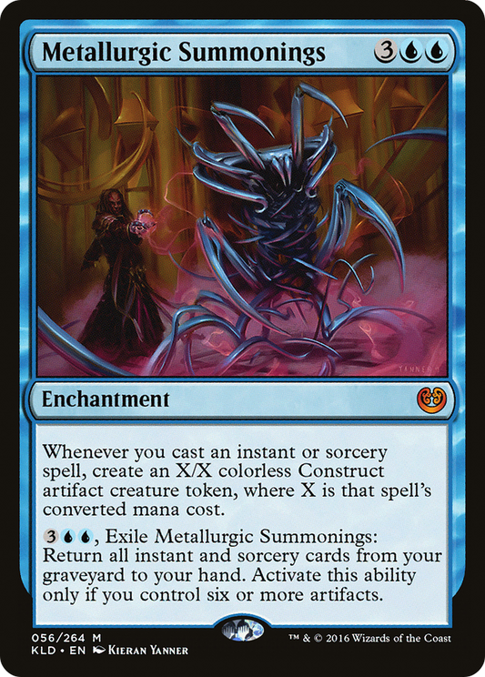 MAGIC: THE GATHERING  - Metallurgic Summonings (KLD-056) - Kaladesh Foil