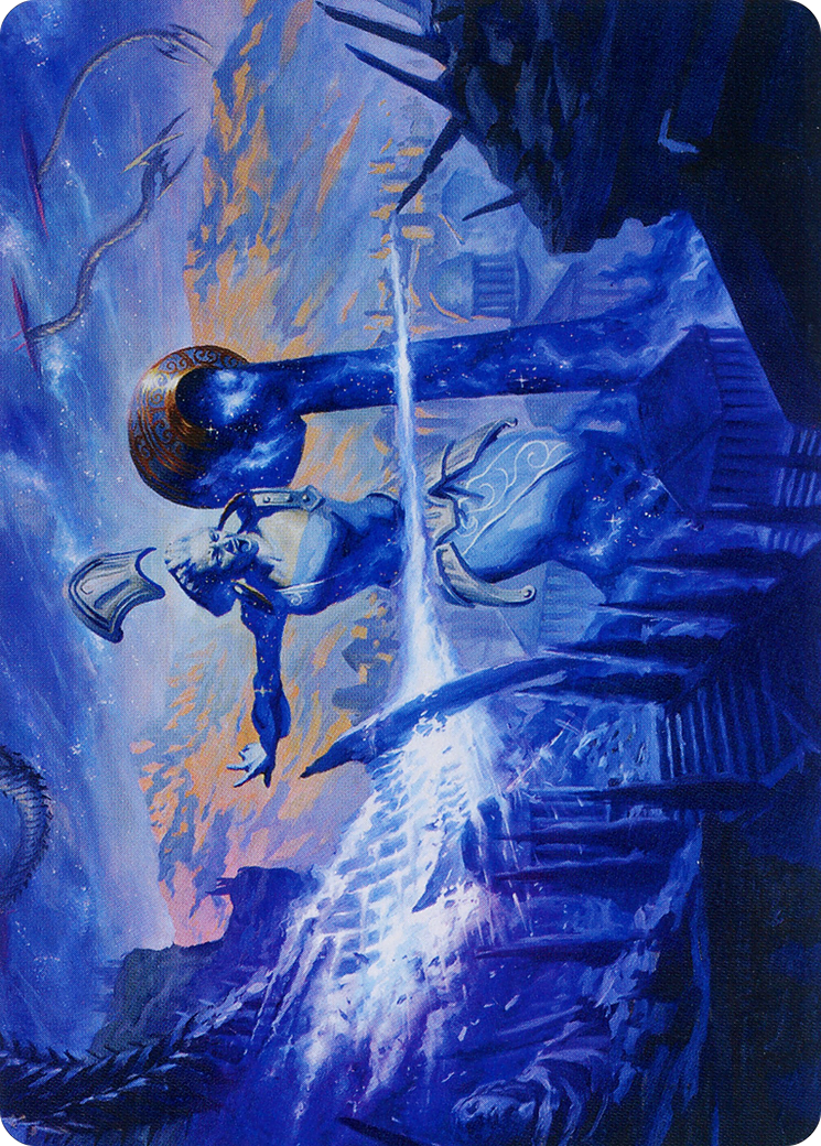 MAGIC: THE GATHERING  - Ephara, Ever-Sheltering // Ephara, Ever-Sheltering (AMOM-008) - March of the Machine Art Series (Borderless) Foil