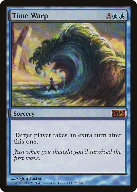 MAGIC: THE GATHERING  - Time Warp (M10-075) - Magic 2010