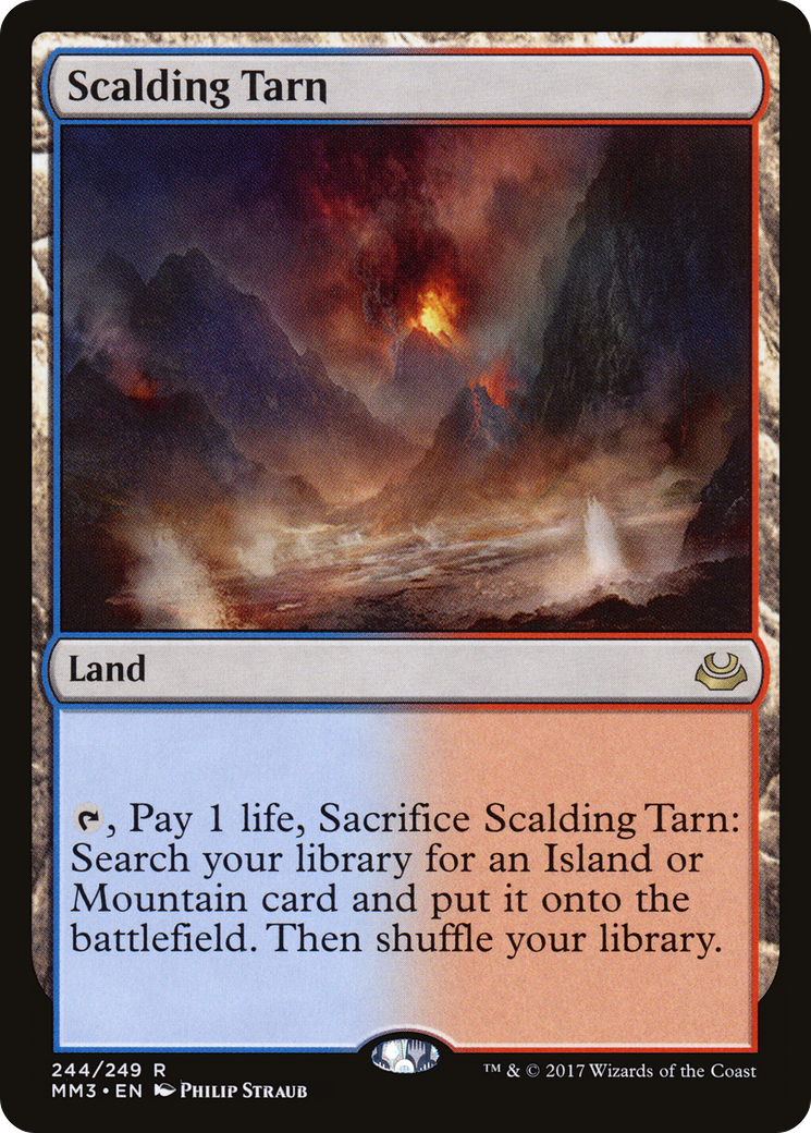 MAGIC: THE GATHERING  - Scalding Tarn (MM3-244) - Modern Masters 2017