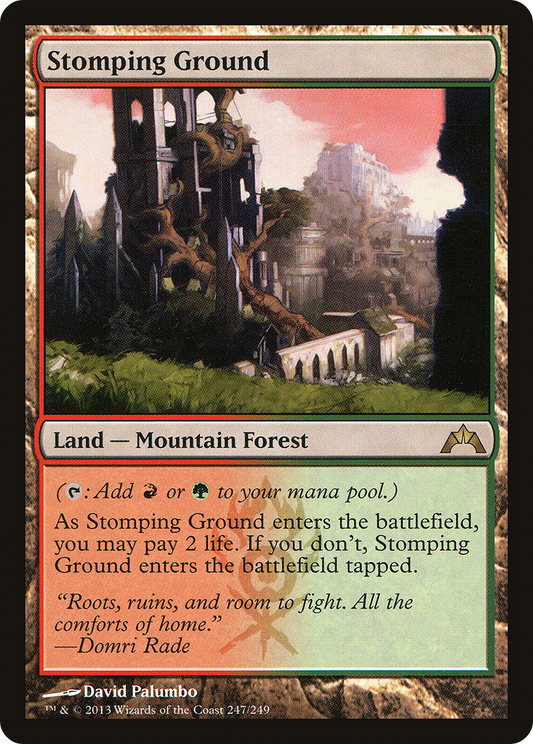 MAGIC: THE GATHERING  - Stomping Ground (GTC-247) - Gatecrash