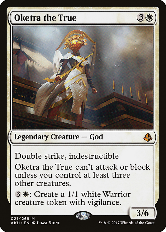 MAGIC: THE GATHERING  - Oketra the True (AKH-021) - Amonkhet