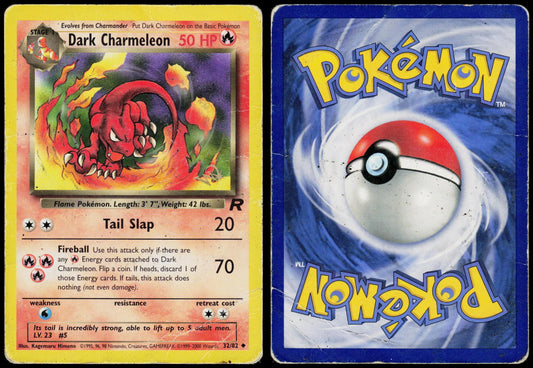 POKEMON DARK CHARMELEON [W STAMPED] 32/82 WOTC PROMO PROMO