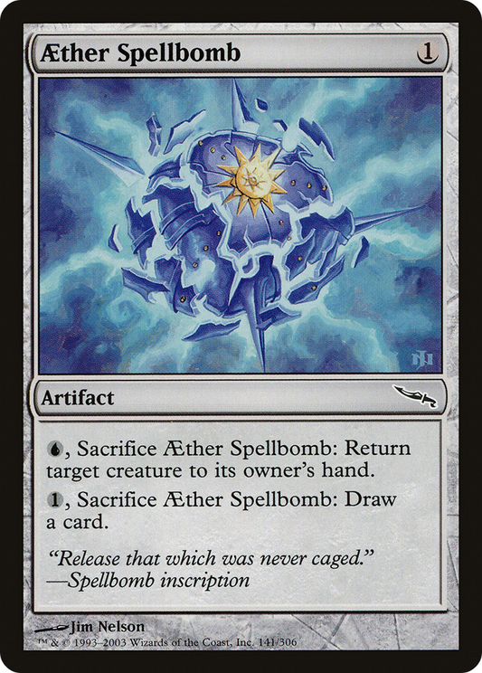 MAGIC: THE GATHERING  - Aether Spellbomb (MRD-141) - Mirrodin