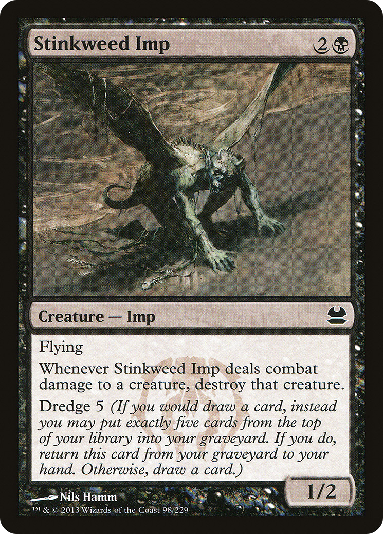 MAGIC: THE GATHERING  - Stinkweed Imp (MMA-098) - Modern Masters Foil