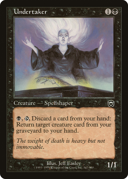 MAGIC: THE GATHERING  - Undertaker (MMQ-167) - Mercadian Masques Foil