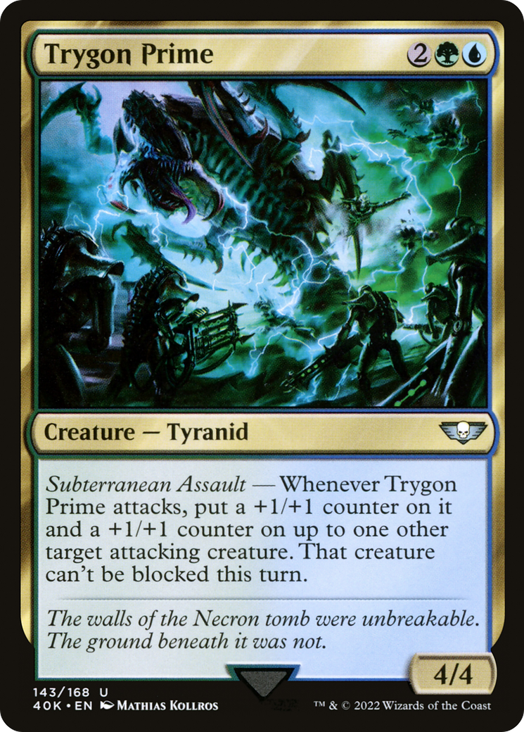MAGIC: THE GATHERING  - Trygon Prime (40K-143) - Warhammer 40,000 Commander