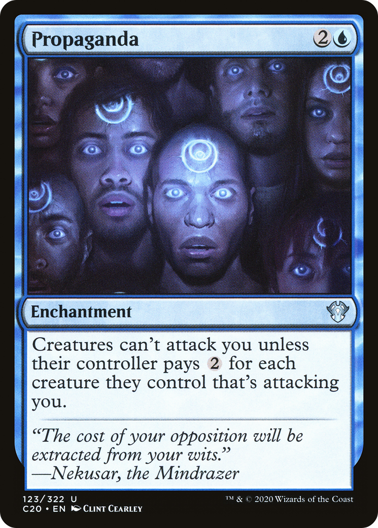 MAGIC: THE GATHERING  - Propaganda (C20-123) - Commander 2020