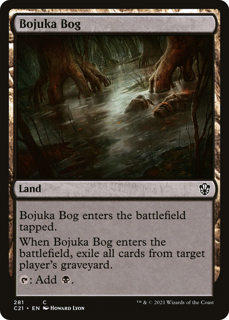 MAGIC: THE GATHERING  - Bojuka Bog (C21-281) - Commander 2021