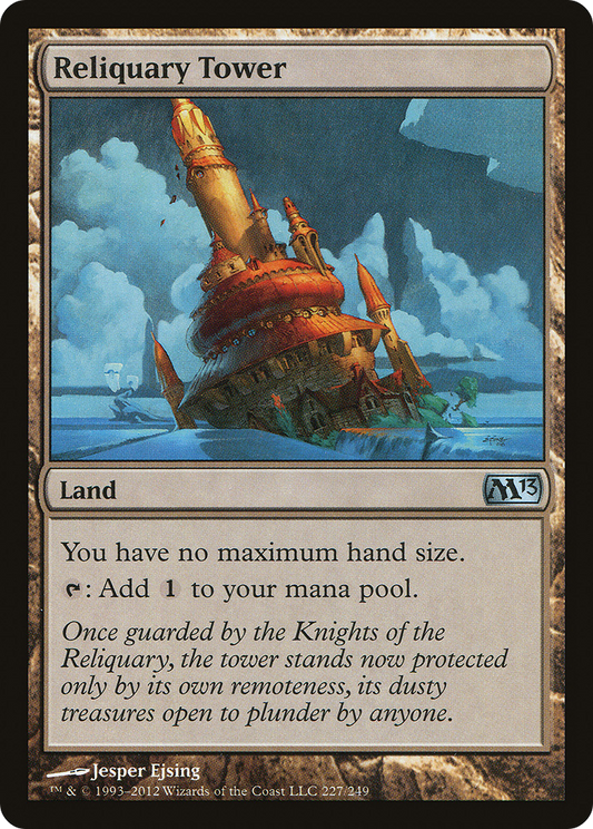 MAGIC: THE GATHERING  - Reliquary Tower (M13-227) - Magic 2013