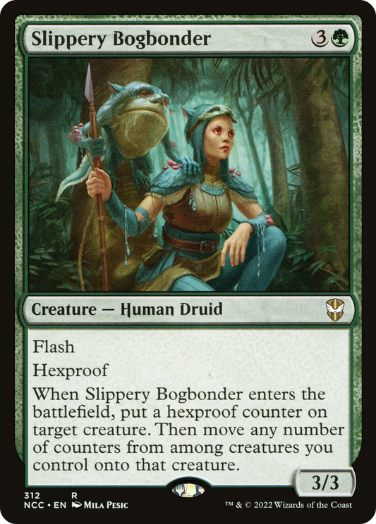 MAGIC: THE GATHERING  - Slippery Bogbonder (NCC-312) - New Capenna Commander