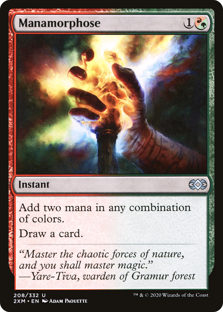 MAGIC: THE GATHERING  - Manamorphose (2XM-208) - Double Masters