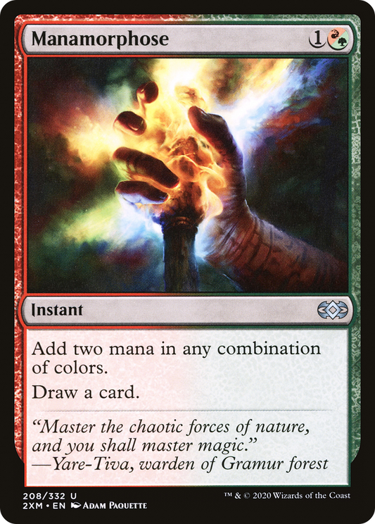MAGIC: THE GATHERING  - Manamorphose (2XM-208) - Double Masters